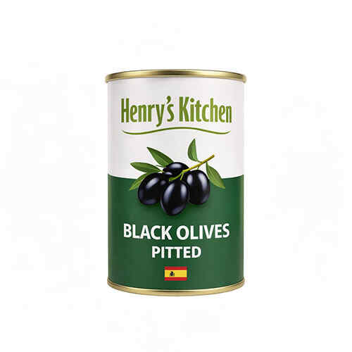 ზეთისხილი შავი უკურკო /Henrys Kitchen/ 314 გ