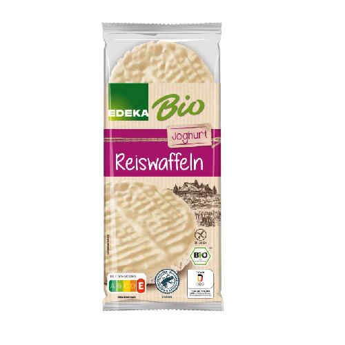 ხრაშუნა პური ბრინჯის იოგურტით /EDEKA/ 100გ