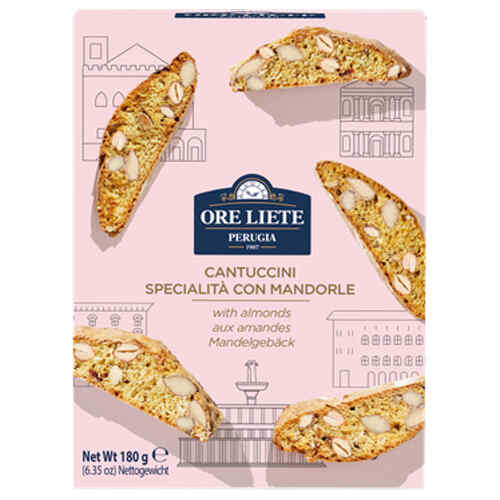ორცხობილა Cantuccini ნუშით /ORE LIETE/ 180 გრ 