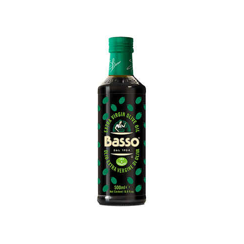 ზეთი ზეითუნის ცივი დაწურვა E.V /Basso/ 500მლ
