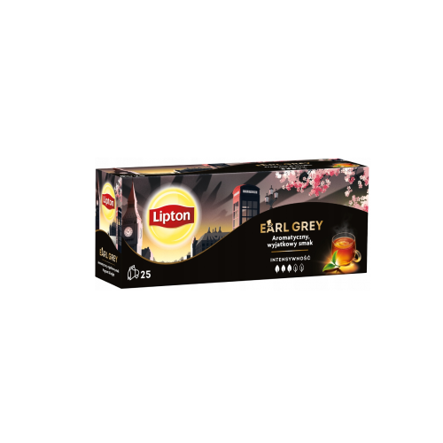 ჩაი ერთჯერადი შავი ერლ გრეი /ლიპტონი/ 25ც