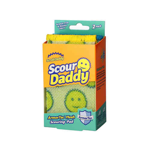 ფერადი სახეხი ღრუბელი - ბალიში /  Scrub daddy/ 2ც
