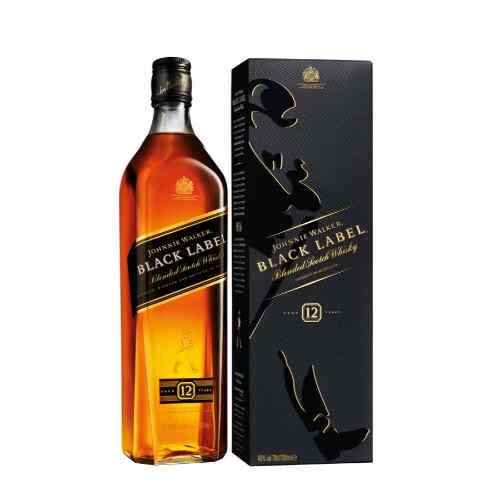 Johnnie Walker Black Label 0,75 L 40 % - ვისკი ჯონი ვოლქერი ბლექ ლეიბლი