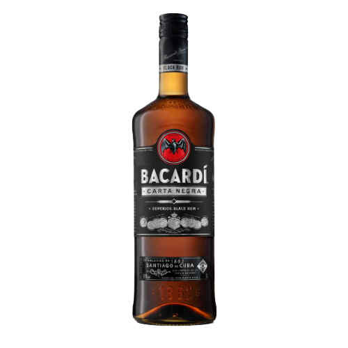 რომი ბაკარდი კარტა ნეგრა 40% /Bacardi Carta Negra/ 1ლ