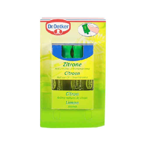 ლიმონის ესენცია /Dr.Oetker/ 4 ცალი