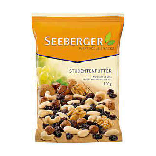 თხილეულის და ქიშმიშის მიქსი /Seeberger / 150გრ 