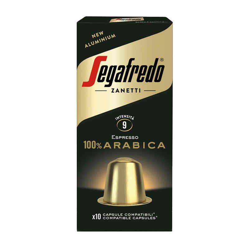 ყავა კაფსულა 100% Arabica - 100% არაბიკა /სეგაფრედო/ 10ც