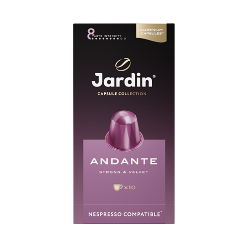 ყავის კაფსულები  "Andante" /ჟარდინი/ 10 ც