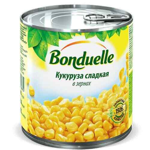 სიმინდის კონსერვირებული /ბონდუელი/ 425მლ
