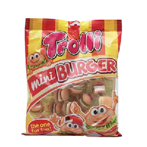 ჟელიბონი მინი ბურგერი /TROLLI/ 170 გრ