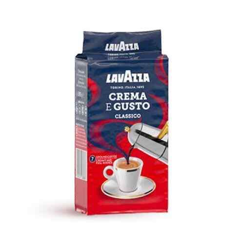 ყავა დაფქვილი პაკეტებში /CREMA & GUSTO/ 250 გრ 