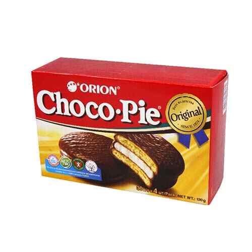 შოკოლადის ბისკვიტი "Choco Pie" (30გრ. 4 ცალიანი)