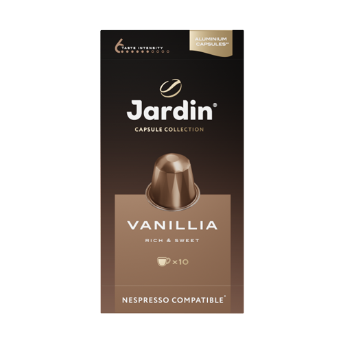 ყავის კაფსულები  "Vanilla" /ჟარდინი/ 10 ც