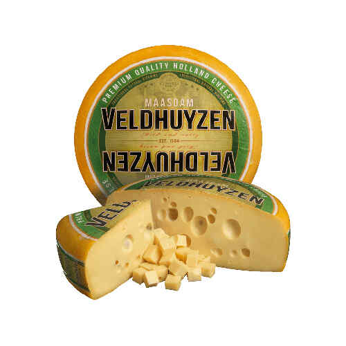 ყველი 45 % მაზდამი მთლიანი თავი /Veldhuyzen Kaas/ წონის  /500.00გრ