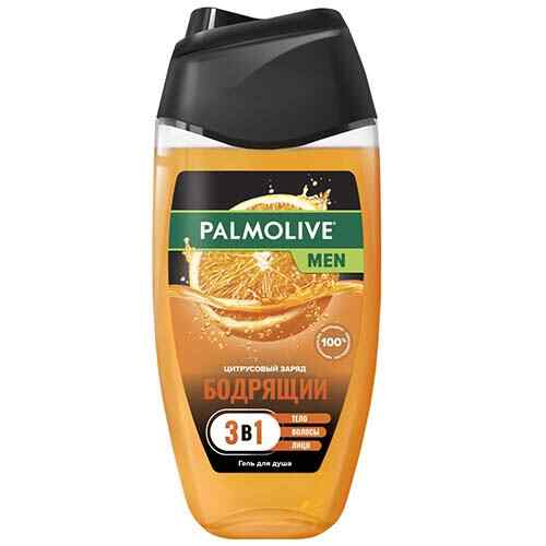 აბაზანის გელი/PALMOLIVE/ 2B1 MEN CITRUS CRUSH 250 მლ