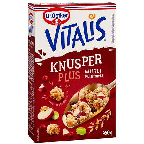 მიუსლი მულტიხილი /Vitalis/ 450გრ