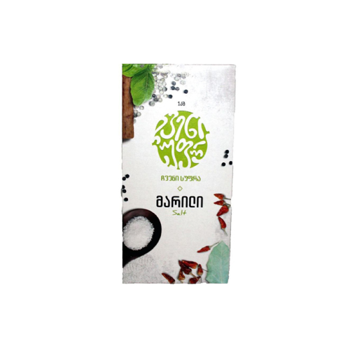 მარილი იოდიზირებული /ჩვენი სუფრა/ 1kg
