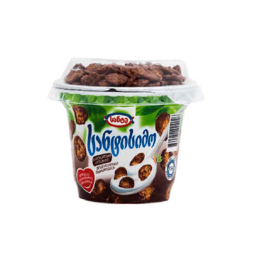 Yogurt with chocolate flakes /Santisimo/ 155 gr