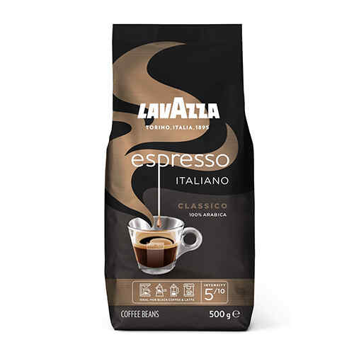 ყავა მარცვალი პაკეტში  ESPRESSO INT /Lavazza/ 500 გრ