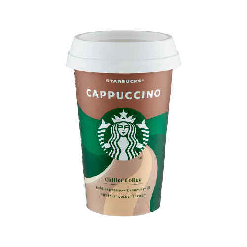 ცივი ყავა /Starbucks/კაპუჩინო ჭიქაში 220 მლ