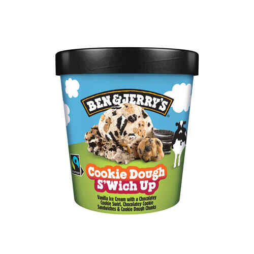 ნაყინი ორცხობილების ნაზავით  /Ben&Jerry/465 გრ