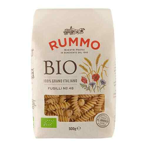 მაკარონი ფუსილი ბიო / RUMMO / 500 გრ 