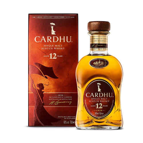 Cardhu Malt 0.7 L 40 % 12 Years Old - Whiskey Cardhu Malt