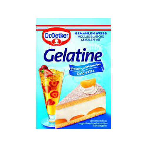 Gelatin white /Dr.Oetker/ 3 pcs