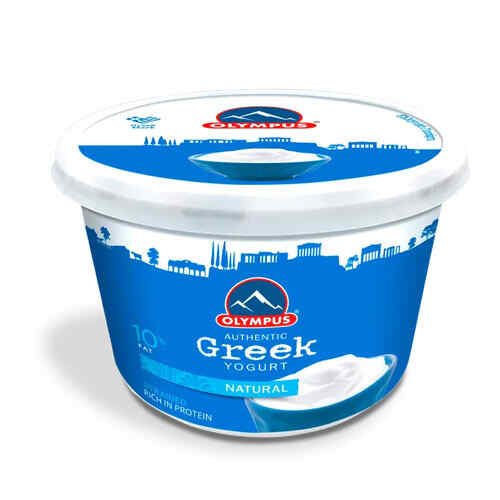 ბერძნული იოგურტი  ნატურალური   10% /Olympus/ 500 გრ