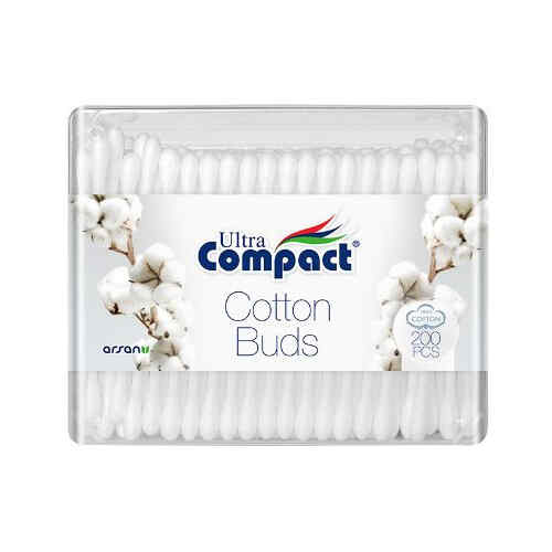 ყურის ჩხირი კუთხ /Compact/ 200 ც 