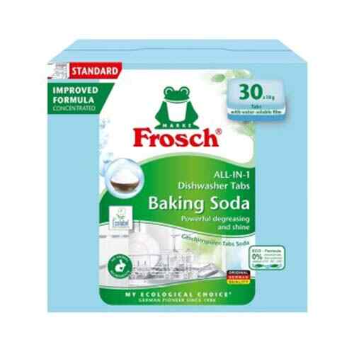 ჭურჭლის სარეცხი მანქანის ტაბლეტი სოდა / FROSCH /  №30