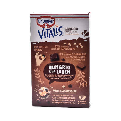 მიუსლი ორმაგი შოკოლადით /Vitalis/ 450გრ