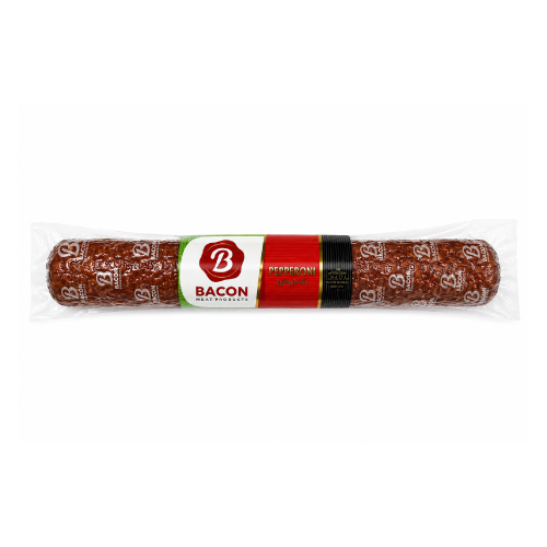 ძეხვი ნედლად შებოლილი პეპერონი /BACON/ 400გრ