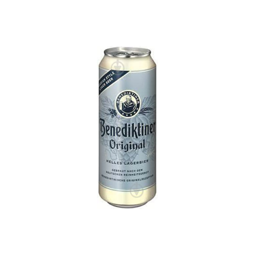 ლუდი ბენედიქტინერი ჰელი 0.500 ლ ქილა