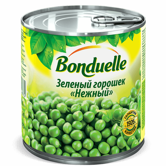 ბარდა კონსერვირებული /ბონდუელი/ 425მლ