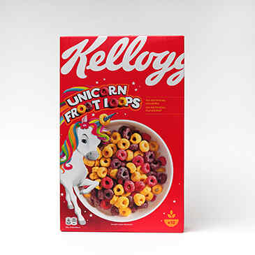 ბურბუშელა ხილის რგოლები /KELLOGG's  DISNEY/ 375 გრ