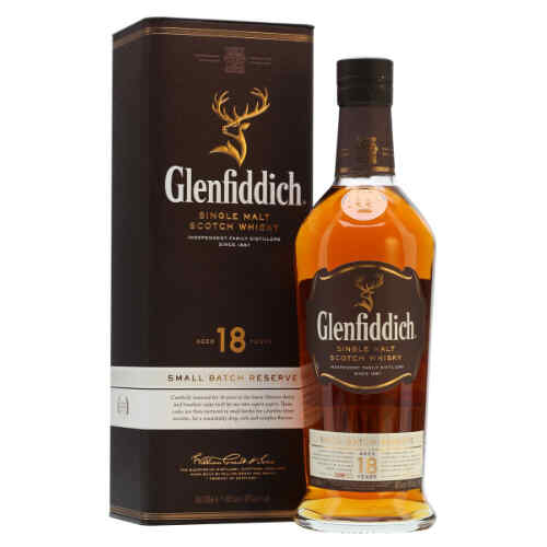 Glenfiddich 0,7 L 40 % 18 Years Old - whiskey Glenfiddich