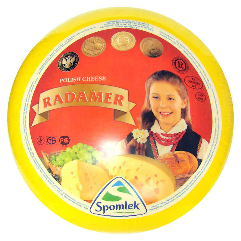 ყველი /რადამერი/ ცელოფანში წონის / 100 გრ