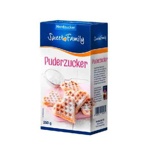 შაქრის პუდრა /NORDZUCKER/ 250გრ