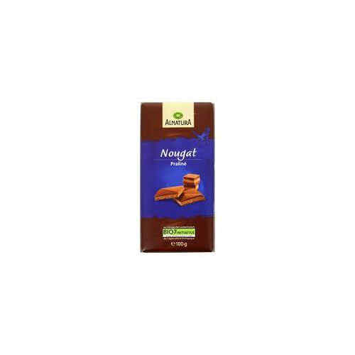 შოკოლადის ფილა ნუგა ორგანული /Alnatura/100გრ