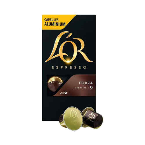 კაფსულა ESPRESSO FORZA /LOR / 52გრ