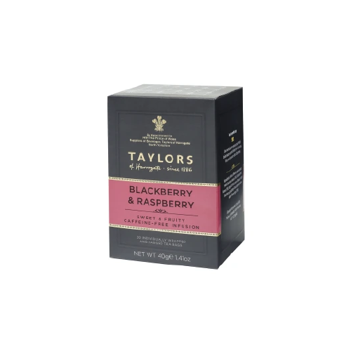 ჩაი ერთჯერადი მაყვლისა და ჟოლოს ჩაი / Taylors Tea/ #20