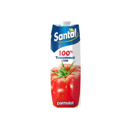 წვენი ტომატის 100% /სანტალი/ 1ლ