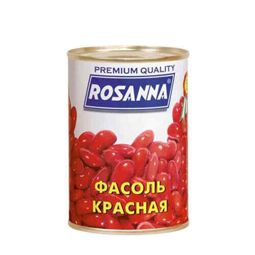 ლობიო წითელი კონსერვირებული/როსანა/ 400გრ