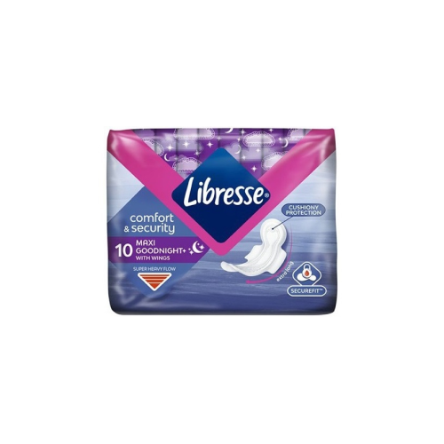 ჰიგიენური საფენი მაქსი ღამის / ლიბერო / 12x10