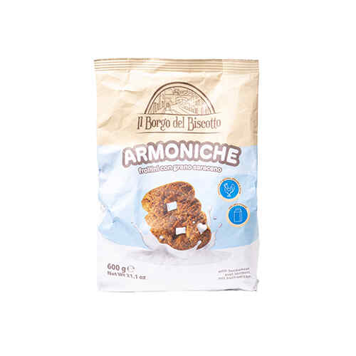 ორცხობილა წიწიბურის ფქვილის / BORGO DEL BISCOTTO / 600 გრ 